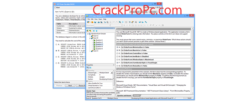 avanset vce exam simulator 2.2.4 full version with crack