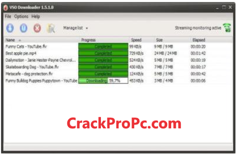 VSO Downloader Ultimate 6.0.0.90 Crack License Key Latest Free 2022