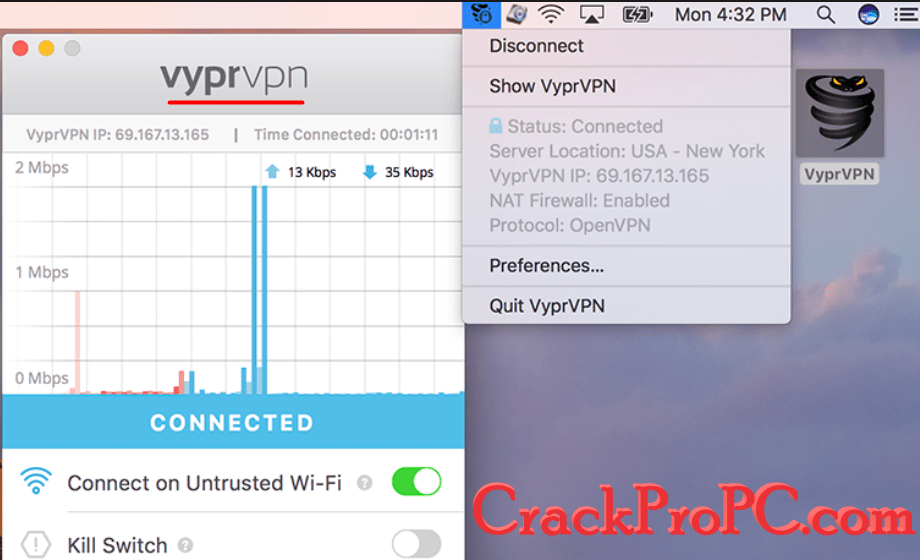 An Image of VyprVPN Crack Activation Key