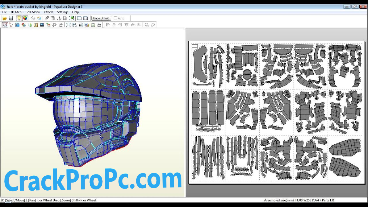 Pepakura Designer 5.0.16 instal the new version for ipod