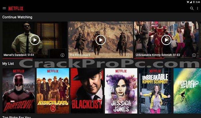 is there a netflix movies for mac