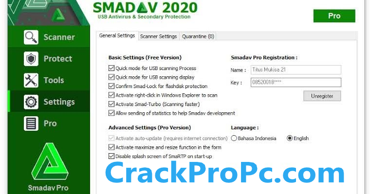 Smadav Pro Crack Serial Key Lifetime