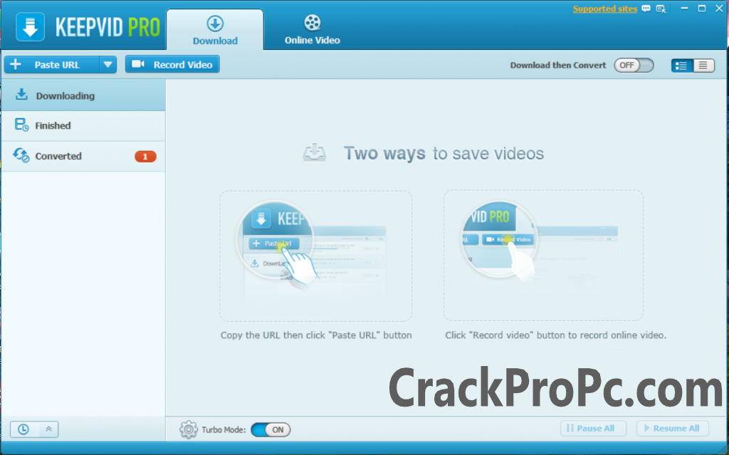 KeepVid Pro Crack Registration Key