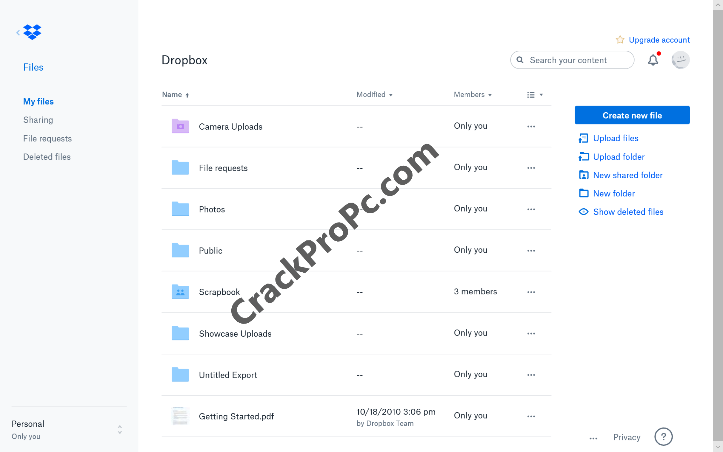 An Image of Dropbox Crack Free Download