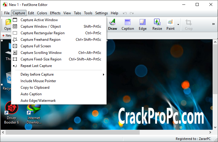 An Image of FastStone Capture Serial Key