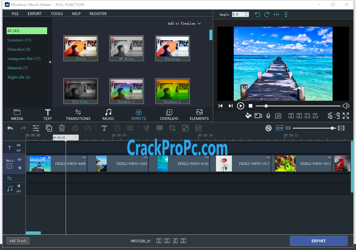 save movie maker as mpeg for a mac