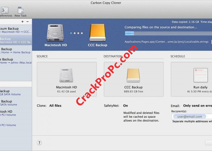 pc back up software similar to carbon copy cloner for mac