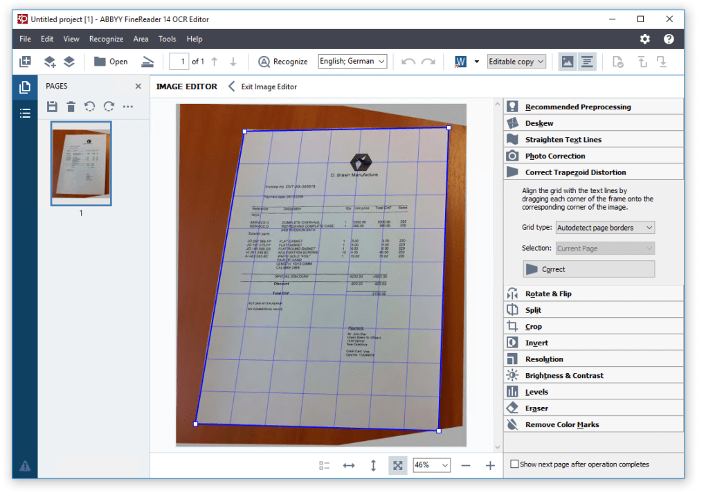 abbyy finereader with serial key