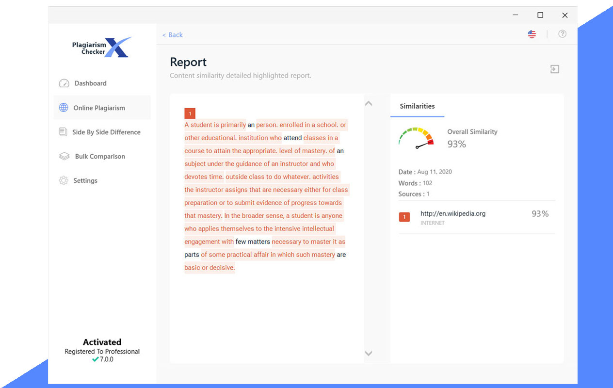 An Image of Plagiarism Checker X Keygen