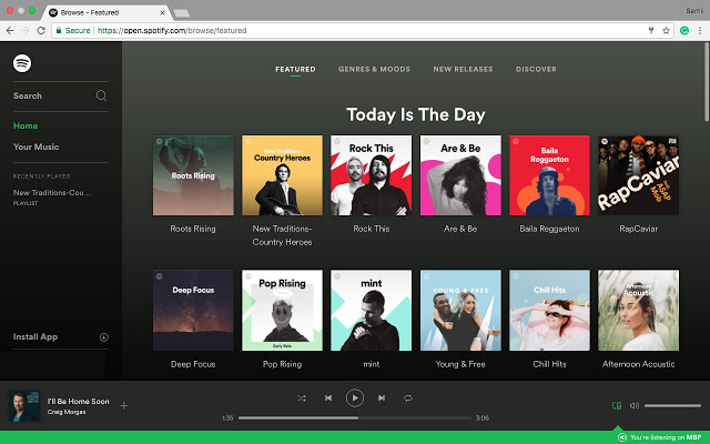 spotify music player