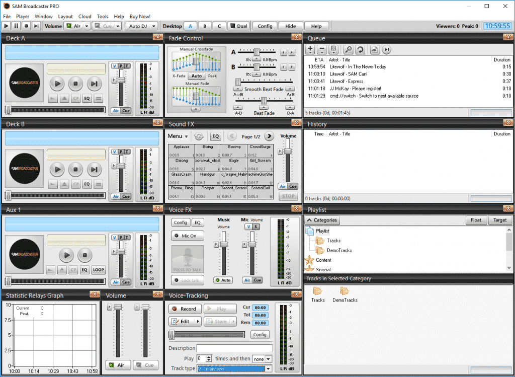 sam broadcaster pro serial