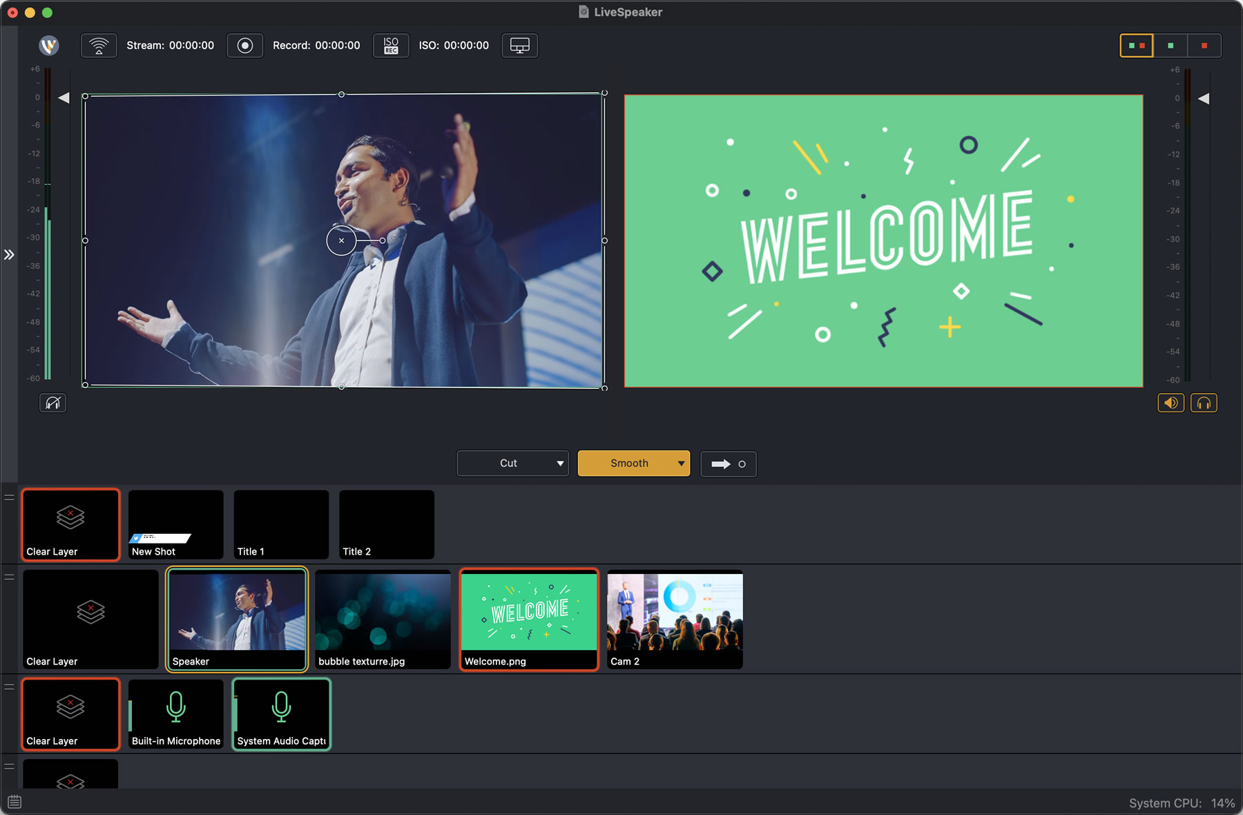 wirecast studio features